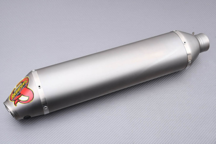 Ligne complète d'échappement Off-Road Akrapovic EVO en Titane pour HUSQVARNA TE 250 2004 - 2005