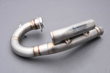 Línea de escape completa Akrapovic Off-Road EVO Titanio para HUSQVARNA TC 250 2009 - 2011