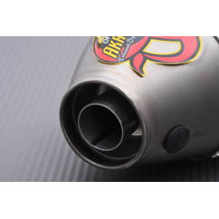 Línea de escape completa Akrapovic Off-Road EVO Titanio HUSQVARNA SM 450 R 2006 - 2008