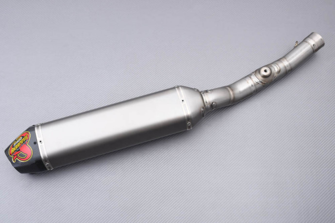 Sistema di scarico completo Akrapovic Off-Road EVO Titanio per KAWASAKI KXF 450 / KLX 450 R 2006 - 2015