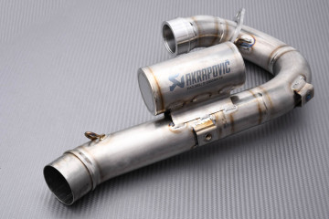 Ligne complète d'échappement Off-Road Akrapovic EVO en Titane pour KAWASAKI KXF 450 / KLX 450 R 2006 - 2015