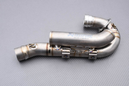 Línea de escape completa Akrapovic Off-Road EVO Titanio para SUZUKI RMZ 250 2004 - 2006