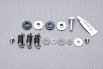 Línea de escape completa Akrapovic Off-Road EVO Titanio para SUZUKI RMZ 250 2004 - 2006