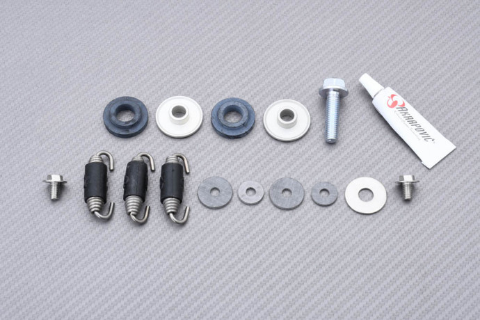 Línea de escape completa Akrapovic Off-Road EVO Titanio para SUZUKI RMZ 250 2004 - 2006