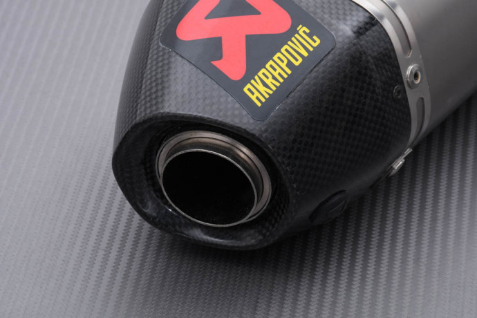 Línea de escape completa Akrapovic Off-Road EVO Titanio para SUZUKI RMZ 250 2004 - 2006