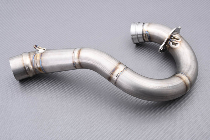 Ligne complète d'échappement Off-Road Akrapovic EVO en Titane pour SUZUKI RMZ 250 2004 - 2006
