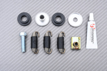 Línea de escape completa Akrapovic Off-Road EVO Titanio para SUZUKI RMZ 250 2004 - 2006 Línea de escape completa Akrapovic Off-Road EVO Titanio para SUZUKI RMZ 250 2004 - 2006