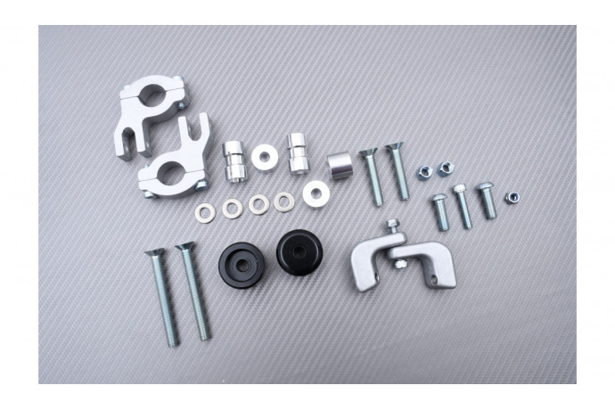 Kit de fijación BARKBUSTERS SUZUKI VSTROM 650 / 1000 / HONDA NC 750 / KAWASAKI VERSYS 1000  2011 - 2019 REF : BHG-046-04-NP