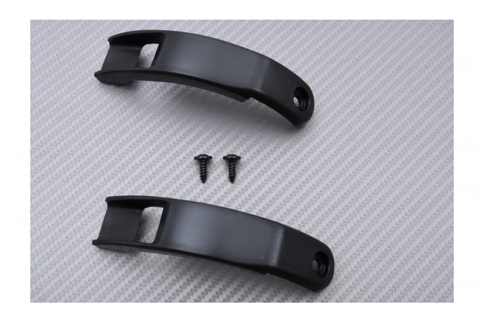 Plaques de protection embouts de guidon BARKBUSTERS VPS REF : VPS-002-00-BK