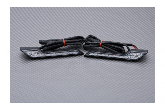Clignotants LED additionnels pour pare mains BARKBUSTERS JET / VPS / STORM REF : LED-001-02-AM