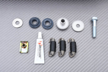 Línea de escape completa Akrapovic Off-Road EVO Titanio para SUZUKI RMZ 450 2005 - 2007 Línea de escape completa Akrapovic Off-Road EVO Titanio para SUZUKI RMZ 450 2005 - 2007