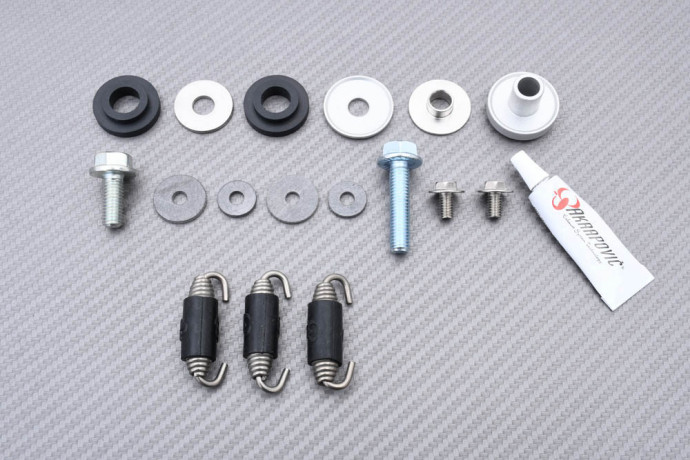 Sistema di scarico completo Akrapovic Off-Road EVO Titanio per SUZUKI RMZ 450 2005 - 2007 Sistema di scarico completo Akrapovic Off-Road EVO Titanio per SUZUKI RMZ 450 2005 - 2007