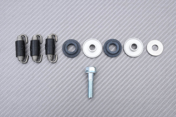 Komplette Off-Road Akrapovic RACING Auspuffanlage für SUZUKI RMZ 250 2007 - 2009