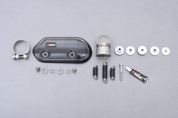 Línea de escape completa Akrapovic Off-Road EVO Titanio para SUZUKI RMZ 250 2010 - 2018