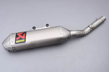 Línea de escape completa Akrapovic Off-Road EVO Titanio para SUZUKI RMZ 250 2010 - 2018