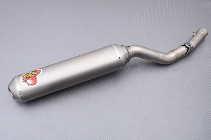 Línea de escape completa Akrapovic Off-Road EVO Titanio para YAMAHA YZF / WRF 250 2001 - 2003