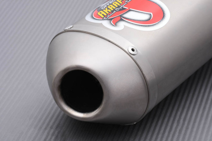 Línea de escape completa Akrapovic Off-Road EVO Titanio para YAMAHA YZF / WRF 250 2001 - 2003