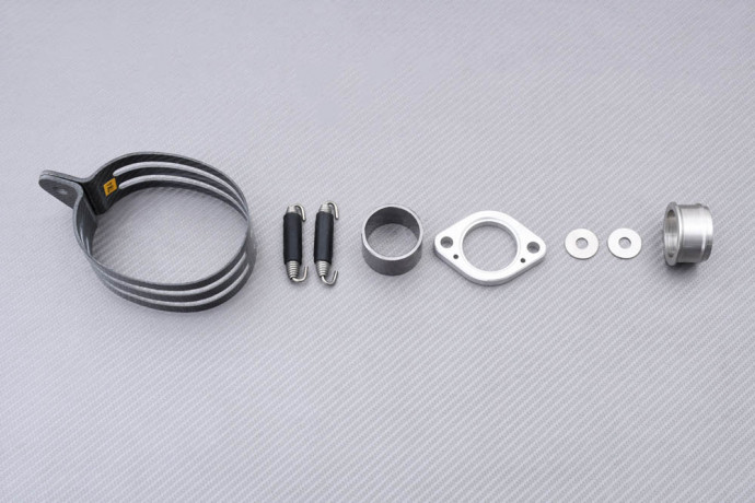 Línea de escape completa Akrapovic Off-Road EVO Titanio para YAMAHA YZF / WRF 250 2001 - 2003