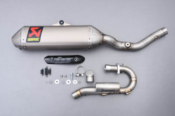 Línea de escape completa Akrapovic Off-Road EVO Titanio para YAMAHA YZF 250 2010 - 2013