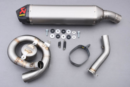 Ligne complète d'échappement Off-Road Akrapovic EVO en Titane pour YAMAHA YZF 450 R / X 2010 - 2013