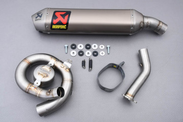 Ligne complète d'échappement Off-Road Akrapovic EVO en Titane pour YAMAHA YZF 450 R / X 2010 - 2013
