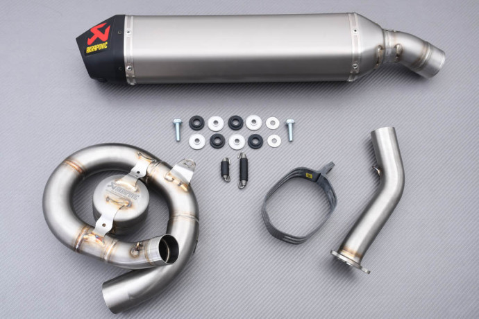 Ligne complète d'échappement Off-Road Akrapovic RACING pour YAMAHA YZF 450 R / X 2010 - 2013