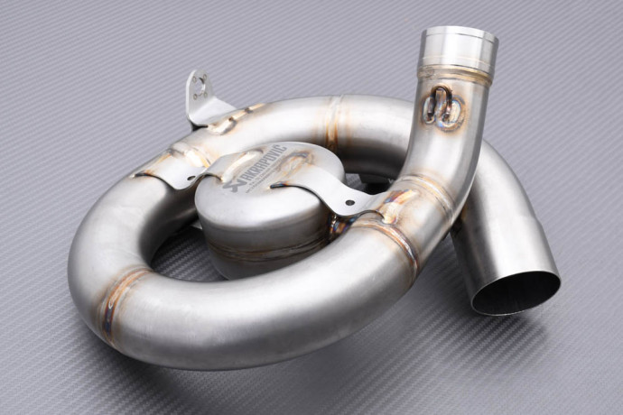 Ligne complète d'échappement Off-Road Akrapovic RACING pour YAMAHA YZF 450 R / X 2010 - 2013