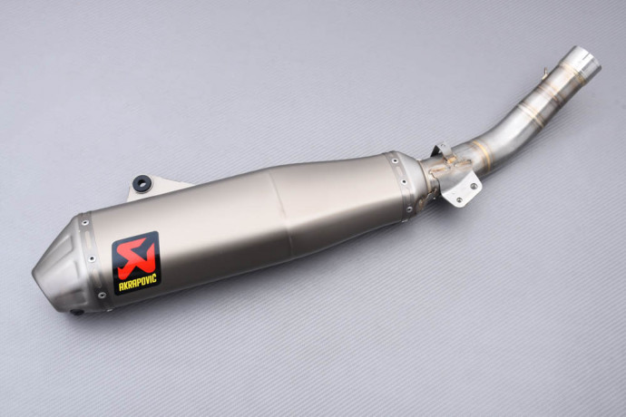 Ligne complète d'échappement Off-Road Akrapovic RACING pour YAMAHA WRF 450 2016 - 2018