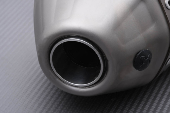 Ligne complète d'échappement Off-Road Akrapovic RACING pour YAMAHA WRF 450 2016 - 2018