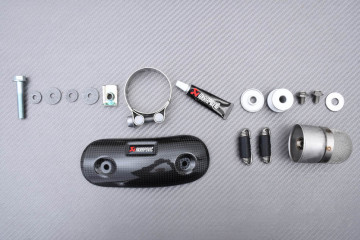 Ligne complète d'échappement Off-Road Akrapovic RACING pour YAMAHA WRF 450 2016 - 2018