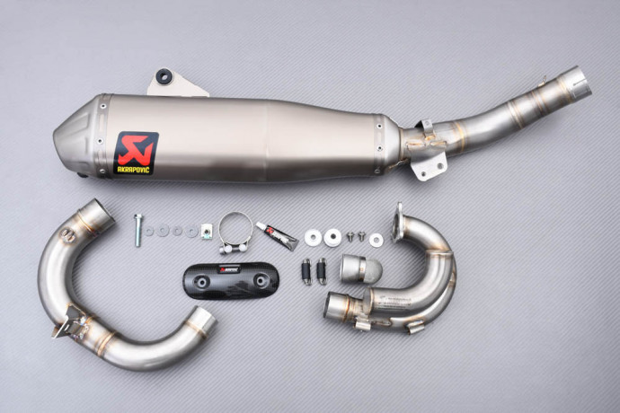 Ligne complète d'échappement Off-Road Akrapovic RACING pour YAMAHA WRF 450 2016 - 2018
