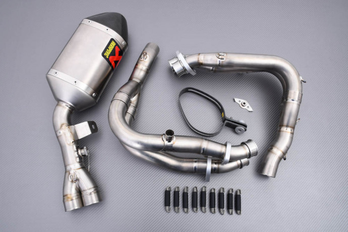 Ligne complète AKRAPOVIC EVOLUTION EXHAUST SYSTEM Titane SUZUKI GSXR 600 / 750 2006 - 2010 Ligne complète AKRAPOVIC EVOLUTION EXHAUST SYSTEM Titane SUZUKI GSXR 600 / 750 2006 - 2010