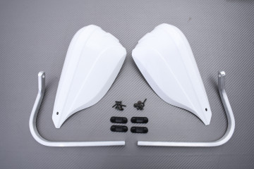 Pare mains avec barre de renfort simple encrage BARKBUSTERS STORM REF : STM-004-01-WH