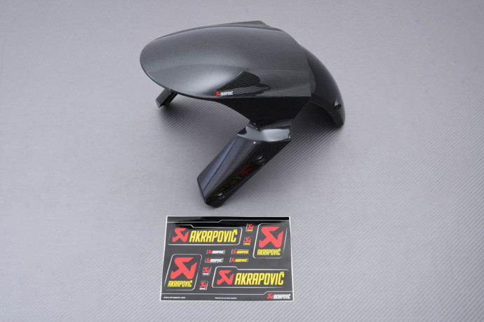 Guardabarros delantero en carbono Akrapovic KAWASAKI Z800 2013 - 2016