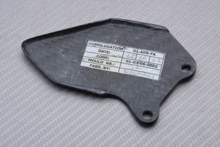Protección Talonera izquierda en carbono Akrapovic HONDA CBR 600 RR 2007 - 2016
