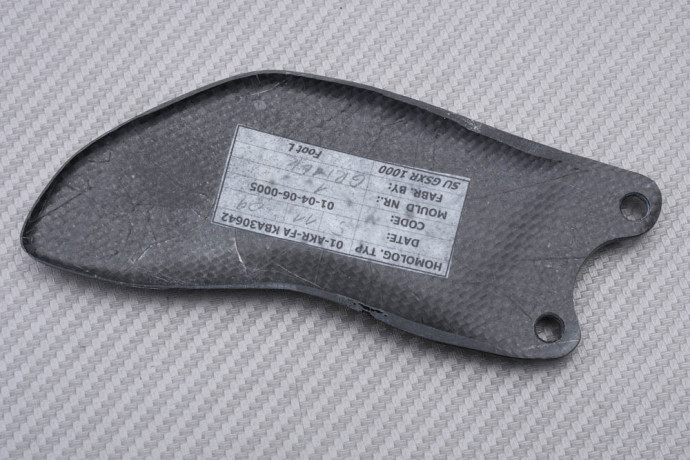Paire de protège talons en Carbone Akrapovic SUZUKI GSXR 1000 2009 - 2016