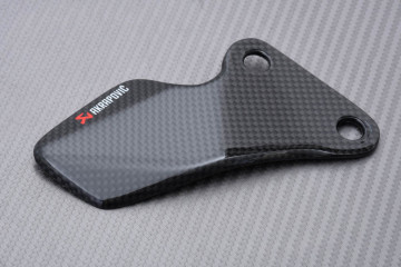 Pair of carbon heel guards Akrapovic YAMAHA YZF R1 2009 - 2014