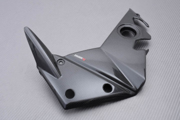Cover rivestimento telaio in carbonio inferiore sinistro Akrapovic KAWASAKI Z750 / Z750R 2007 - 2013