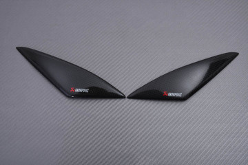Par de tapas de depósito laterales en carbono Akrapovic SUZUKI GSXR 1000 2005 - 2006
