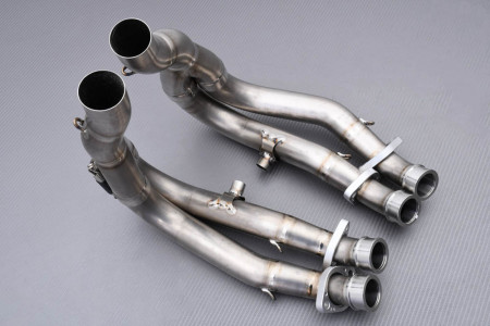 Ligne complète AKRAPOVIC EVOLUTION LINE EXHAUST SYSTEM Titane SUZUKI GSXR 600 / 750 2008 - 2010
