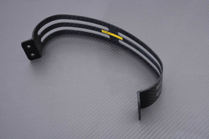 Support de Silencieux et support de plaque en Carbone Akrapovic DUCATI 749 / 999 BIPOSTO 2002 - 2007