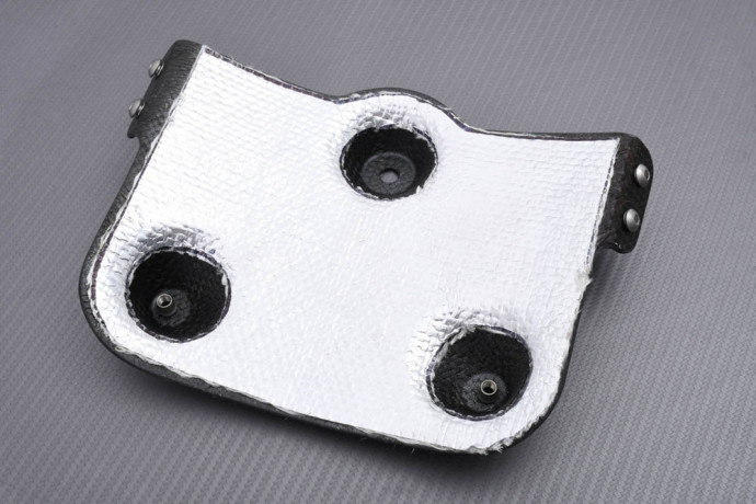 Carbon Muffler bracket and number plate holder Akrapovic DUCATI 749 / 999 BIPOSTO 2002 - 2007