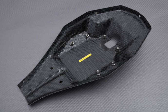 Support de Silencieux et support de plaque en Carbone Akrapovic DUCATI 749 / 999 BIPOSTO 2002 - 2007
