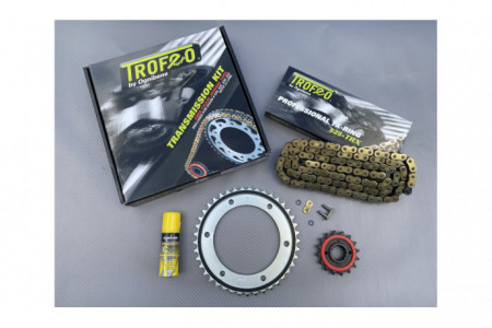 Kit chaîne OGNIBENE TROFEO YAMAHA YZF R6 2003 - 2005 REF : 255495000