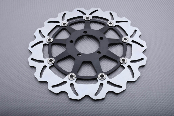 Coppia dischi freno wave / margherita 330 mm KAWASAKI ZX10RR / SE 2017 - 2021 Coppia dischi freno wave / margherita 330 mm KAWASAKI ZX10RR / SE 2017 - 2021