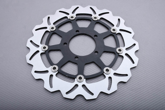 Pair of front Wave brake discs 330 mm KAWASAKI ZX10R 2016 - 2023 Pair of front Wave brake discs 330 mm KAWASAKI ZX10R 2016 - 2023