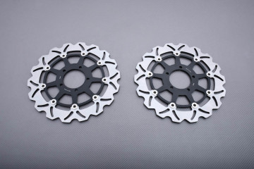Paire de disques avant wave 330 mm KAWASAKI ZX10R 2016 - 2023