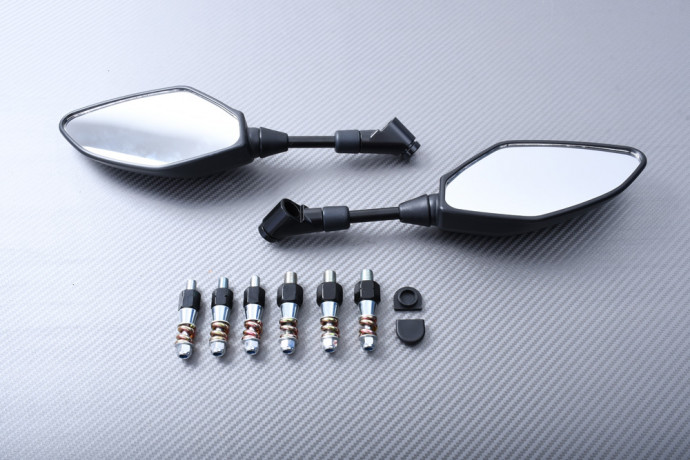 Pareja de retrovisores tipo original YAMAHA MT03 / MT01 / FZ6 / FZ8 / FZ1 2005 - 2023