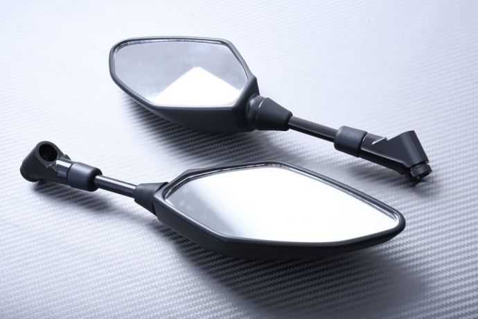 Pair of Aftermarket Rearview Mirrors YAMAHA MT03 / MT01 / FZ6 / FZ8 / FZ1 2005 - 2023