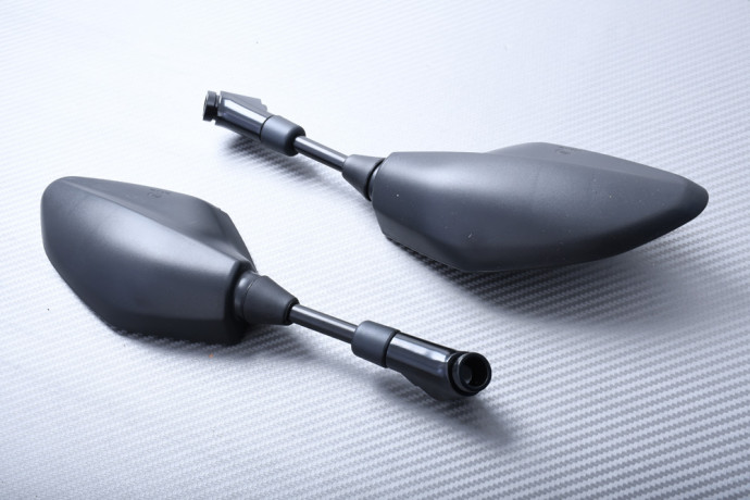 Pair of Aftermarket Rearview Mirrors YAMAHA MT03 / MT01 / FZ6 / FZ8 / FZ1 2005 - 2023